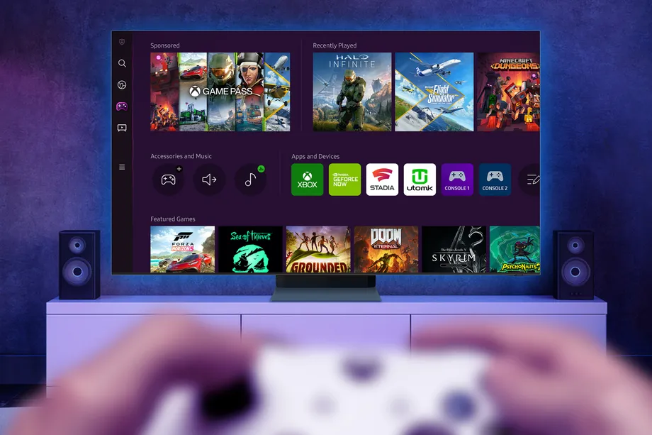 Игровой телевизионный центр Samsung запускает трансляцию Xbox, Stadia и GeForce Now