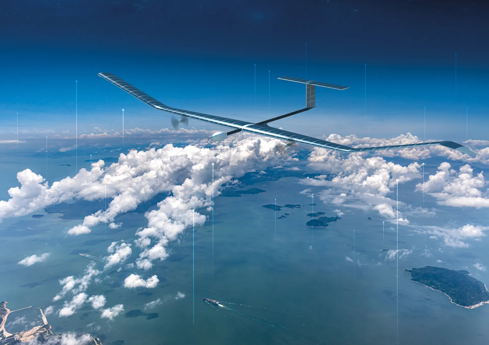 Zephyr-Drohne mit Solarzellen stellt neuen Rekord für Flugzeit auf