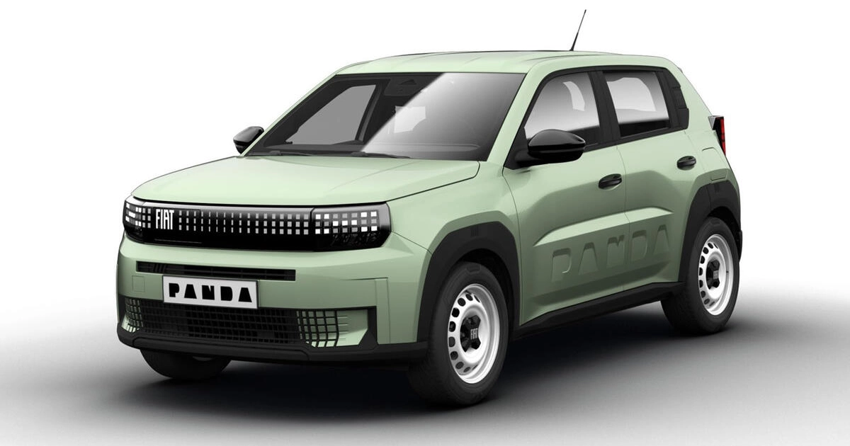 Электрический Fiat Grande Panda получил базовую комплектацию со стальными дисками