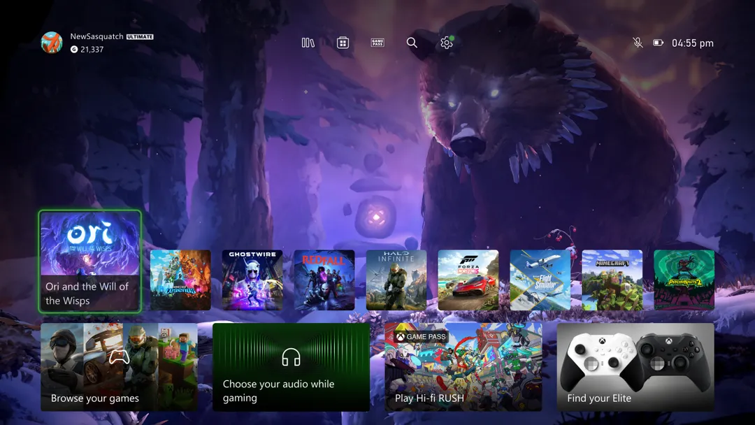 Microsoft hat die Oberfläche der Xbox-Konsolen aktualisiert - diesmal sieht sie gut aus