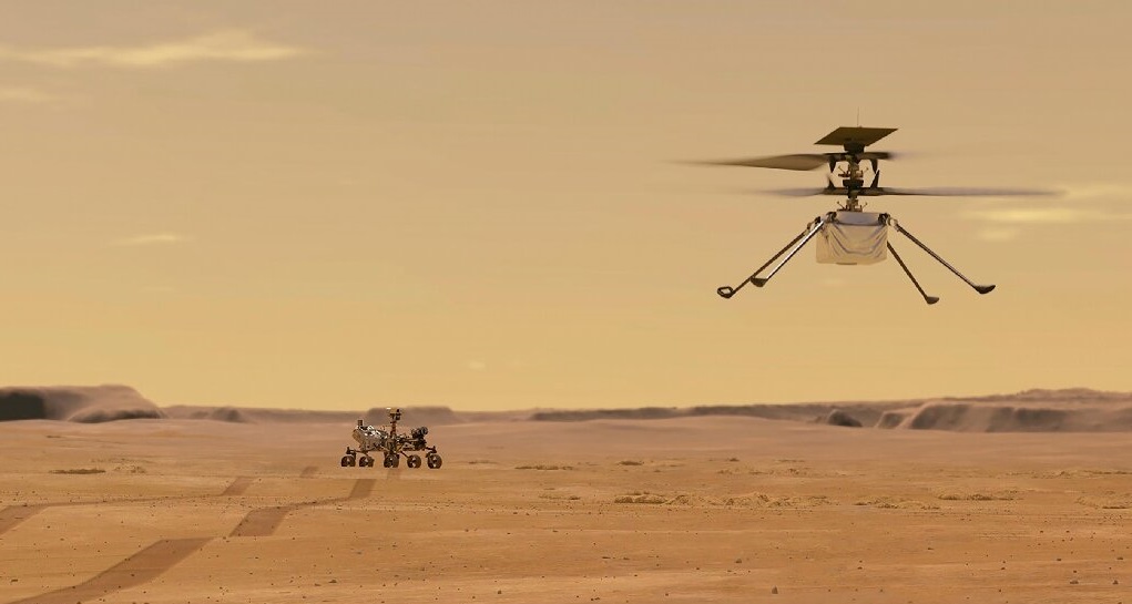 Ingenuity здійснив 55-й політ над Марсом - безпілотний вертоліт пролетів 264 метри за 143 секунди