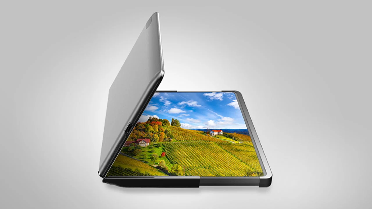Lenovo lanzará una tableta deslizante con pantalla Samsung en 2025
