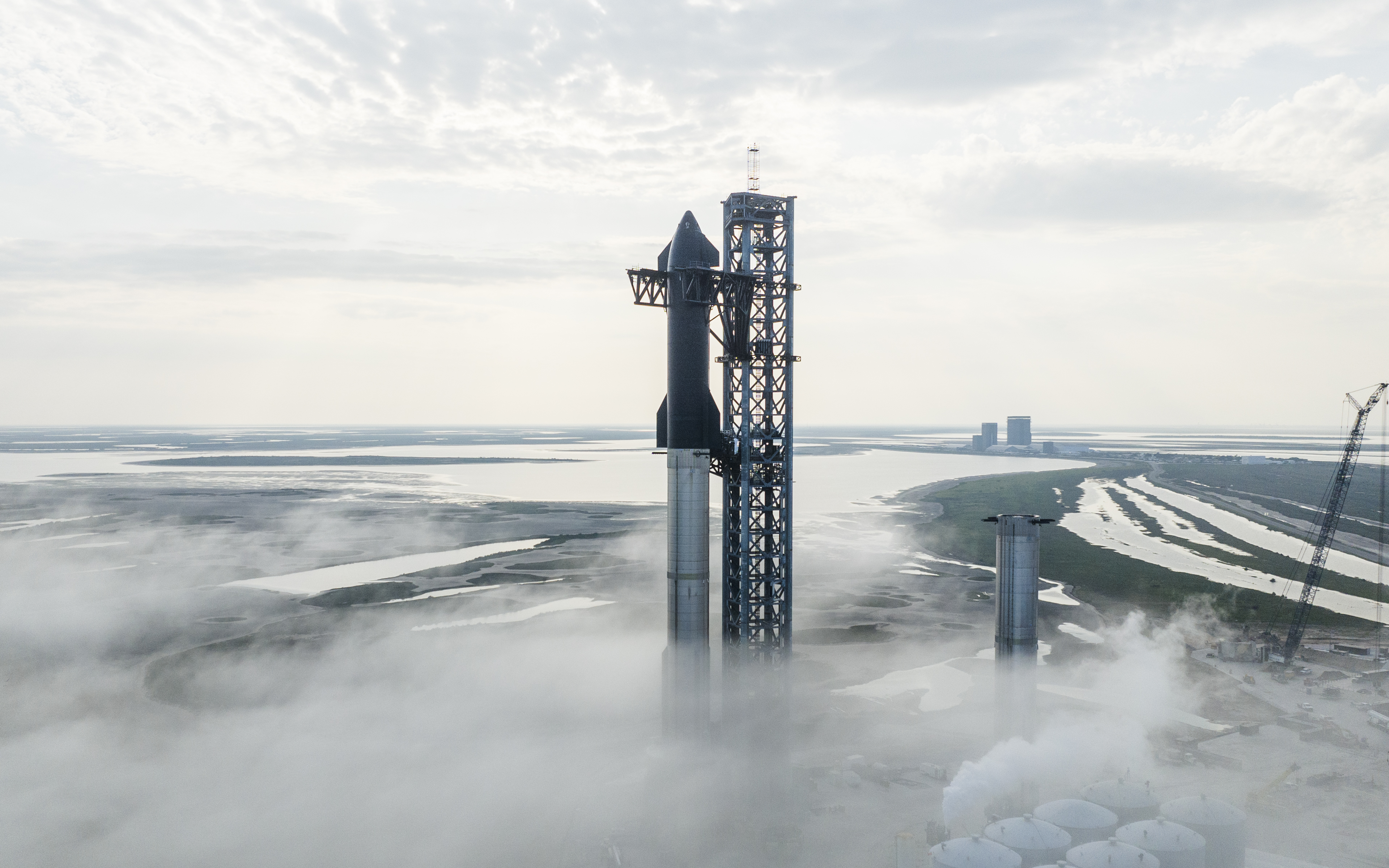 SpaceX se prepara para lanzar su primer cohete Starship y Super Heavy en marzo