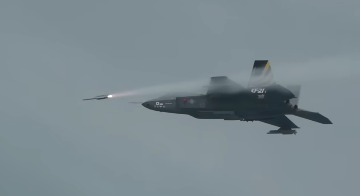 KF-21 Advanced Generation 4++ Fighter Launches AIM-2000 IRIS-T Missile for the First Time