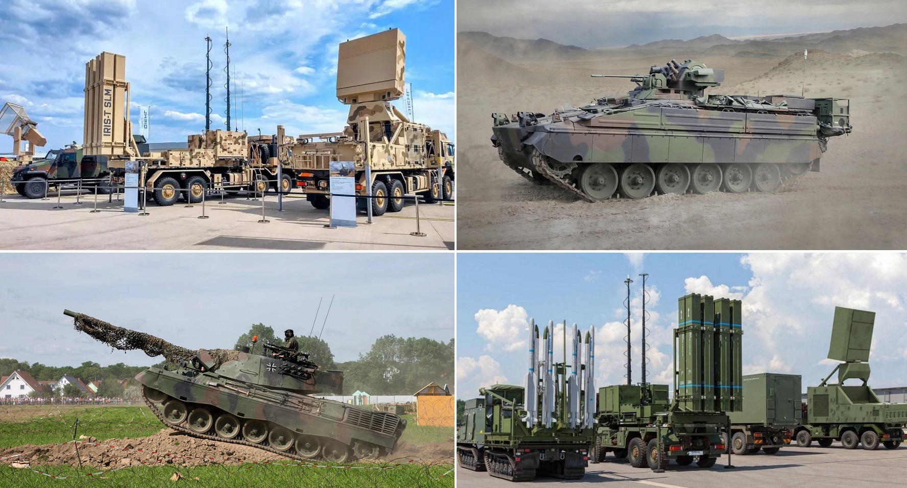 Duitse kanselier bevestigt overdracht IRIS-T SLM luchtverdedigingssystemen, Leopard tanks, Marder gevechtsvoertuigen en ander materieel ter waarde van 2,95 miljard dollar aan Oekraïne