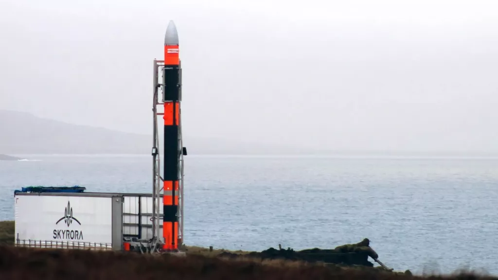 Skyrora lanzó por primera vez el cohete suborbital Skylark L, pero cayó en el mar de Noruega a 500 metros de la plataforma de lanzamiento