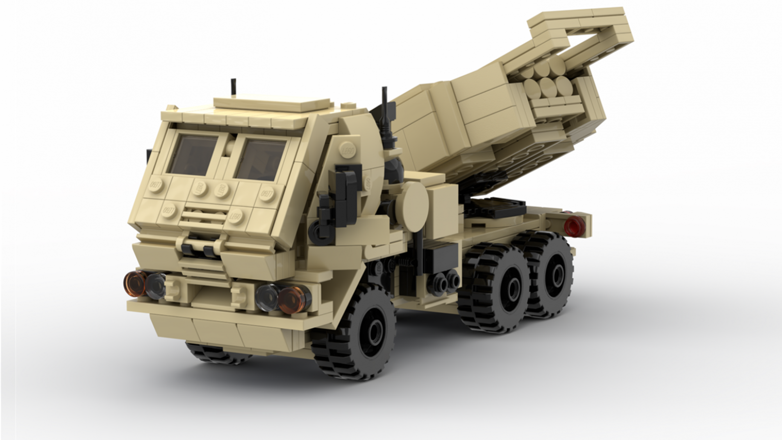 The Russian Army will destroy the HIMARS mock-up as a real multiple rocket launcher