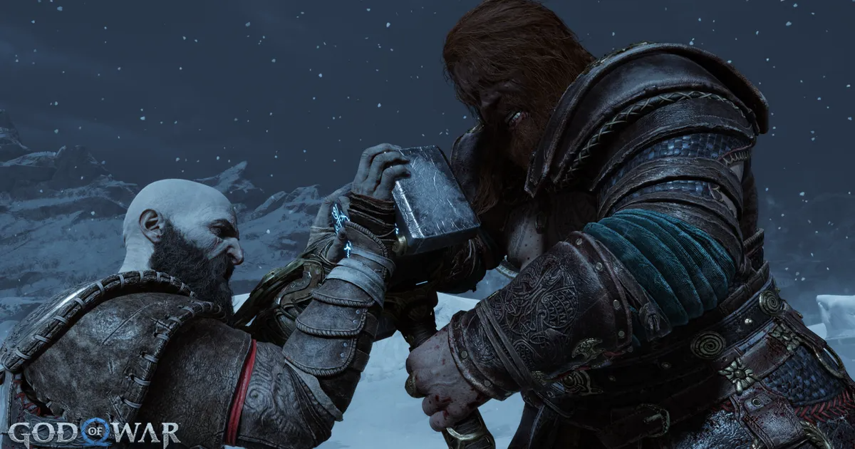 Only a quarter of the players in God of War: Ragnarok have completed the story