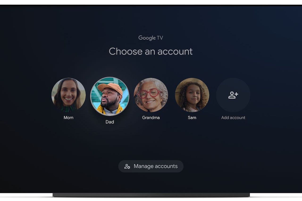 Google TV will introduce user profiles and viewing history