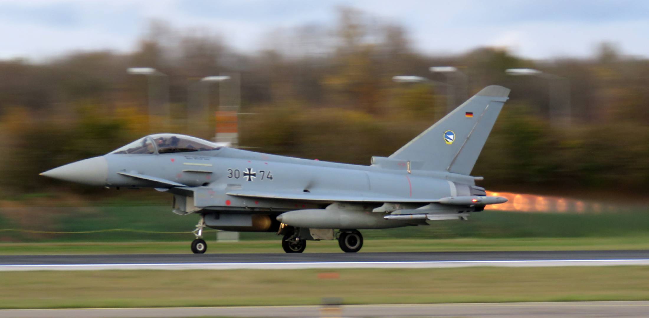 La Germania trasferisce tre caccia Eurofighter Typhoon all'Austria