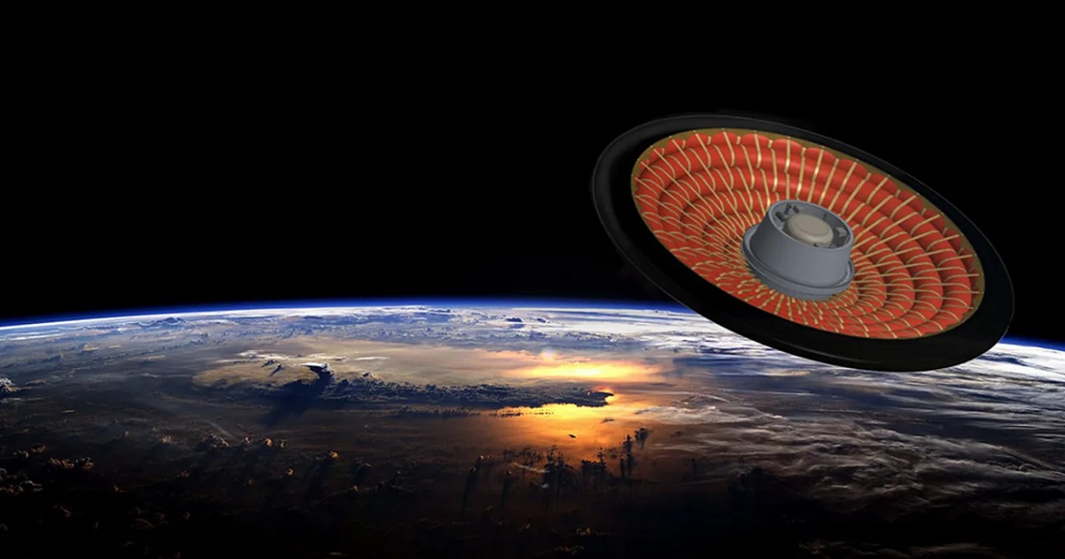 NASA випробує надувний тепловий щит для захисту космічних апаратів