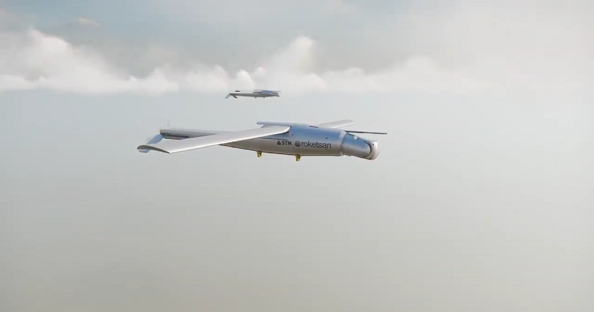 Roketsan i STM stworzyły inteligentnego drona kamikadze, ALPAGUT, który może być wystrzelony z Bayraktar Akinci