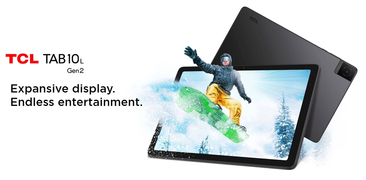 TCL Tab 10L Gen2 - a budget tablet with Android 13 and stylus support priced from €109