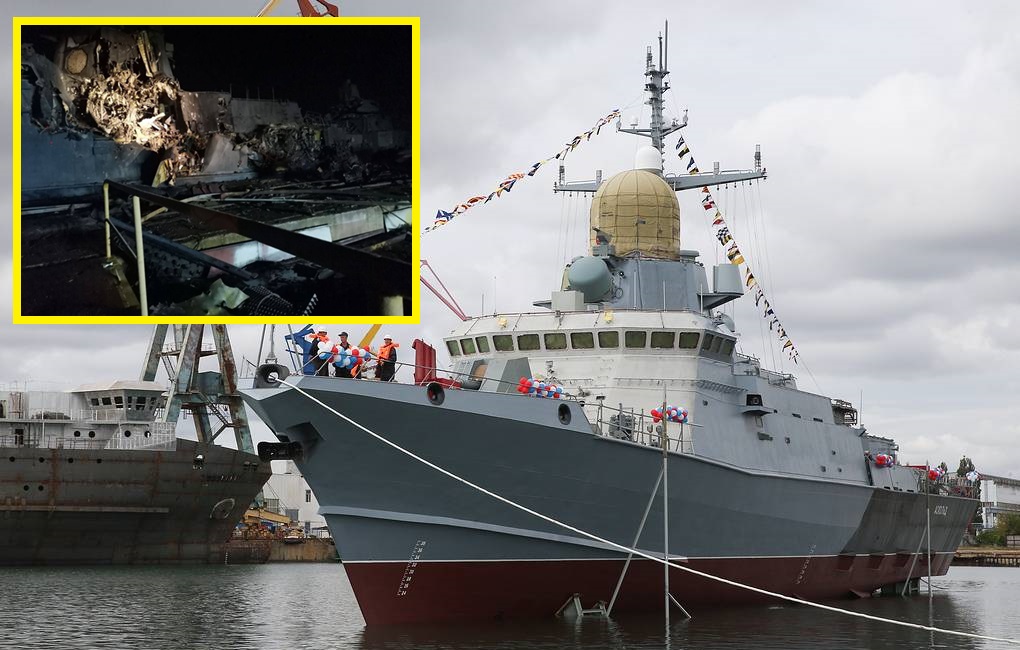 Det ukrainske luftforsvaret ødela det nye russiske skipet Askold med et SCALP EG-missil før det ble tatt i bruk.