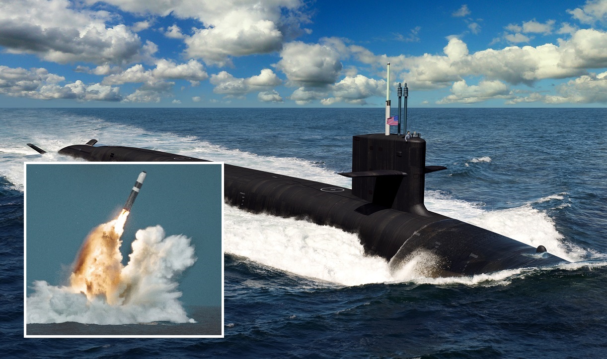La Marina USA vuole 6,2 miliardi di dollari per acquistare il secondo incrociatore missilistico Columbia, che può trasportare 16 missili balistici Trident II con testate nucleari