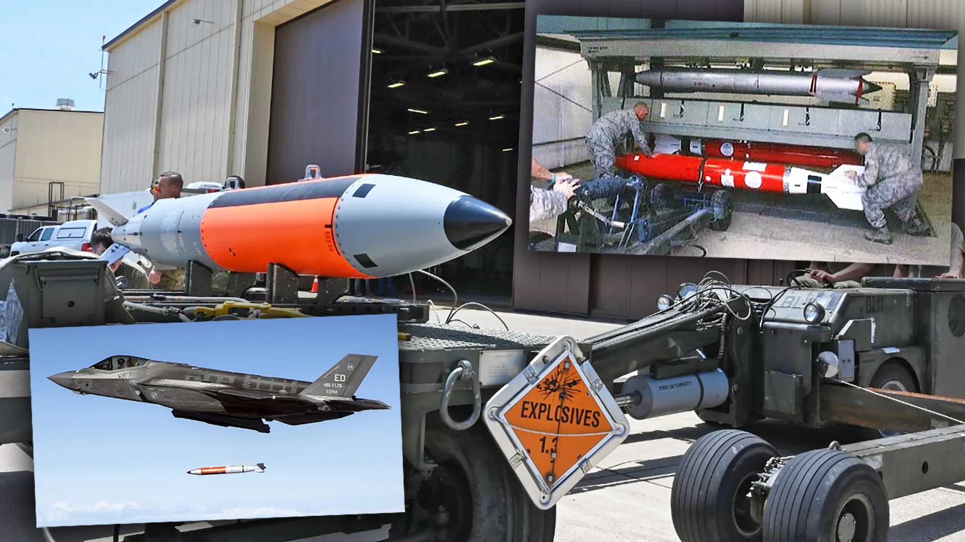 US B61 variable-yield nuclear bomb may have been damaged in the Netherlands