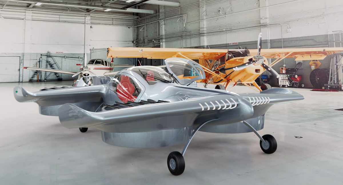 Літаючий електромобіль Doroni Aerospace H1 вартістю $195 000 здійснив перший пілотований політ