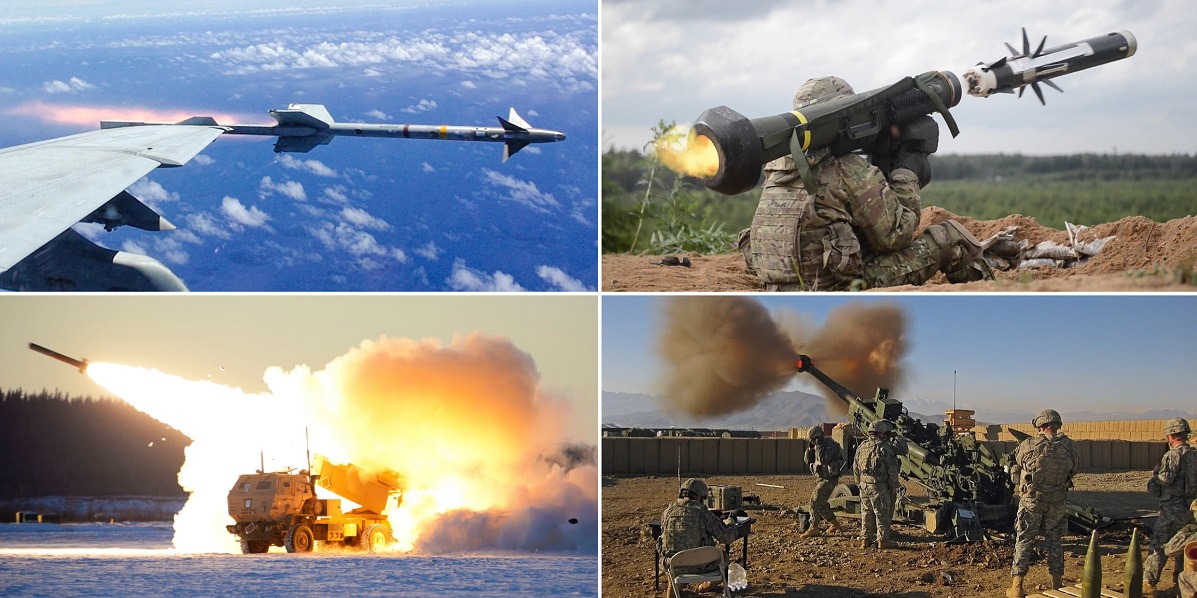 AIM-9M Sidewinder-missiler, GMLRS presisjonsstyrte prosjektiler for HIMARS, artilleriammunisjon og Javelin panservernraketter - USA kunngjør ny hjelpepakke på 250 millioner dollar til Ukraina