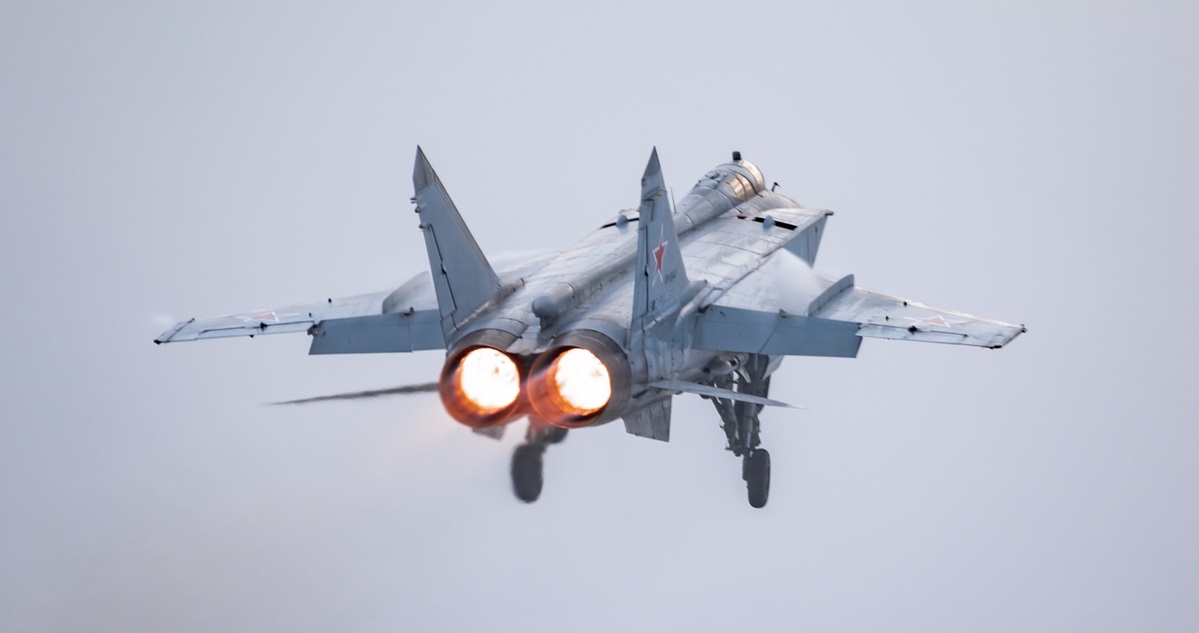 En 16 meses, Rusia ha perdido seis cazas MiG-31 de cuarta generación, al menos uno de los cuales podría llevar misiles hipersónicos