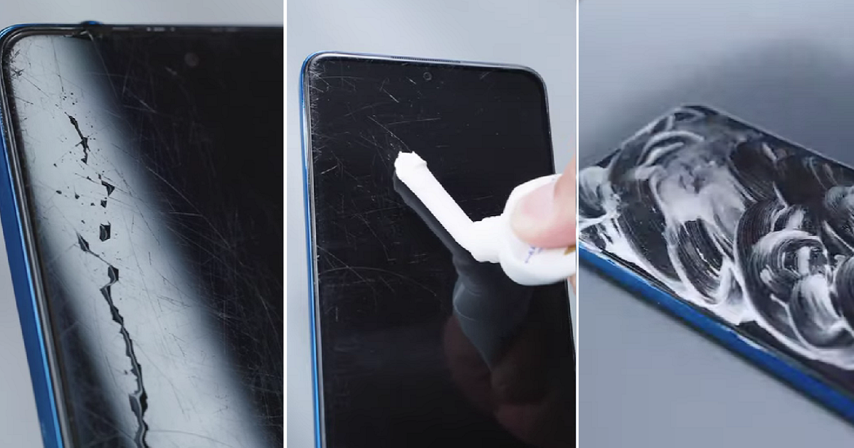 Was passiert, wenn man Zahnpasta auf ein Smartphone-Display reibt - Xiaomi erklärt