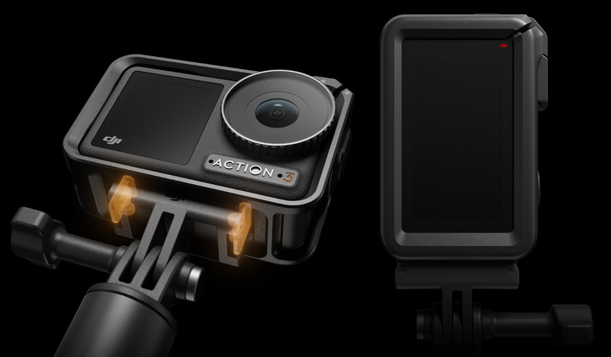 DJI Osmo Action 3 - 12MP camera with 4K at 120 FPS starting at $330