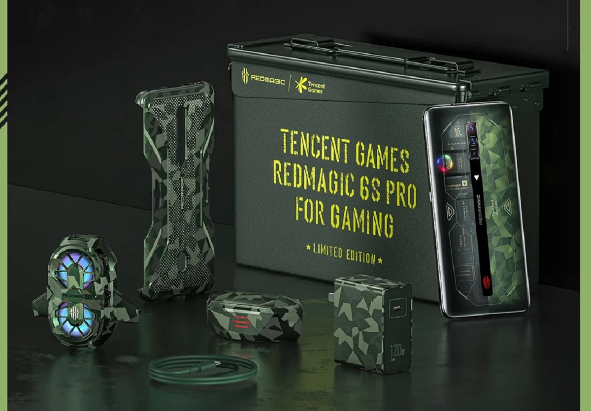 Se anuncia la edición especial Nubia Red Magic 6S Pro Battlefield Camouflage Edition por 1.100 dólares