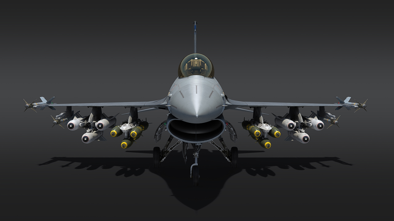 Фанат War Thunder опубликовал секретные данные об истребителе F-16A Fighting Falcon и ракетах AIM-12 AMRAAM