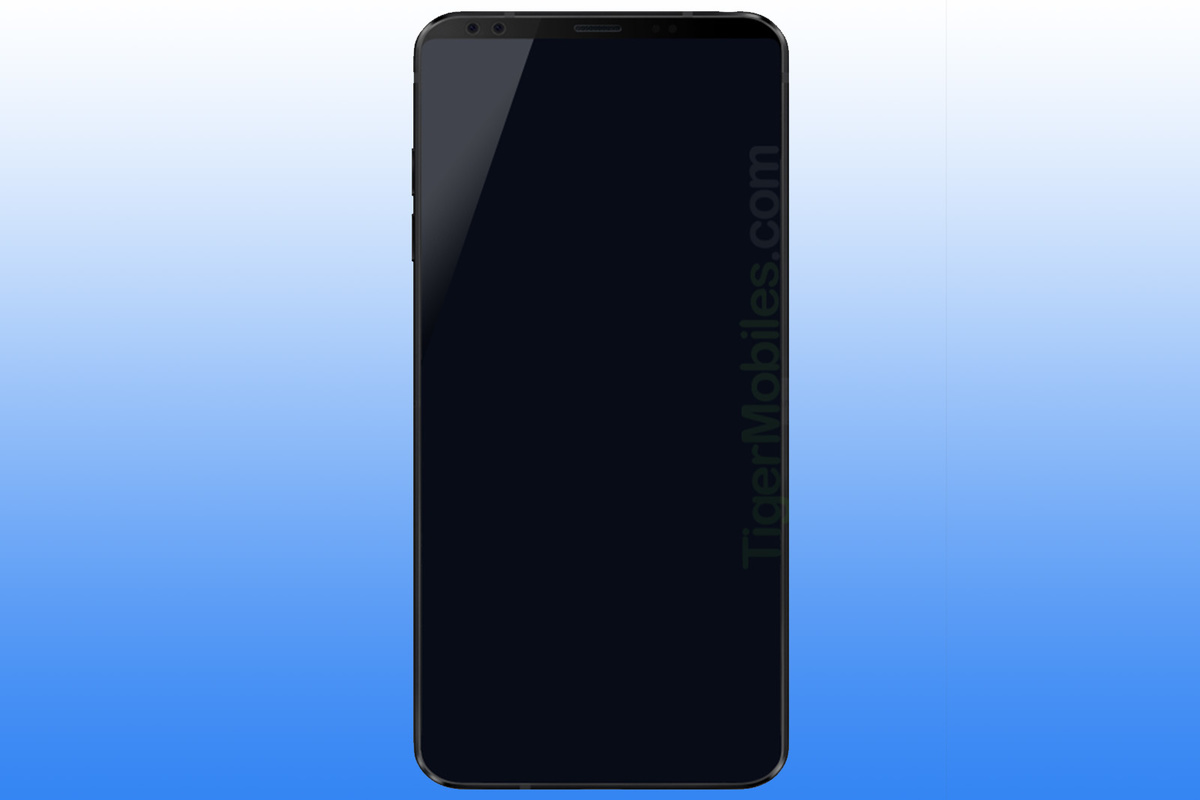 The first render of the flagship LG G7