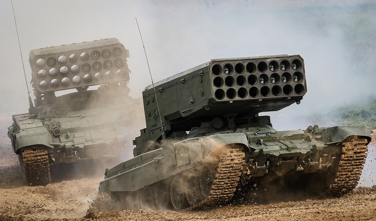 De Oekraïense strijdkrachten hebben het TOS-1A zware vlammenwerpersysteem vernietigd, dat wordt beschouwd als Ruslands krachtigste niet-nucleaire wapen.