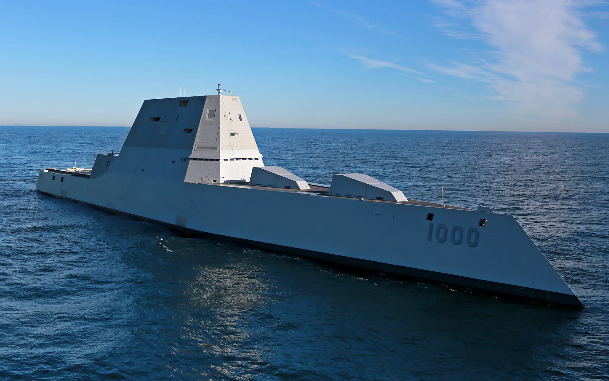 Lockheed Martin received $1.2bn to supply and integrate hypersonic missiles into the latest Zumwalt destroyer