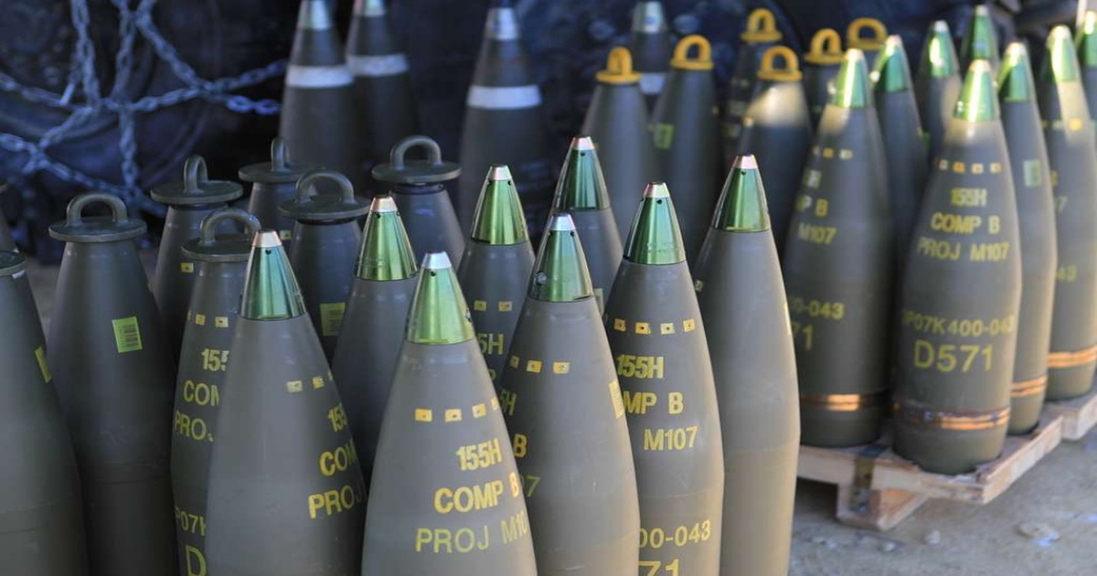 Spania kjøpte nesten 100 000 granater fra Rheinmetall. 