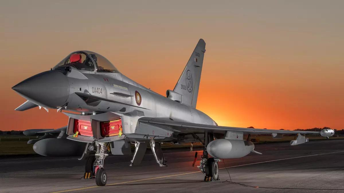 Qatar received the first Eurofighter Typhoon under a €5 billion contract