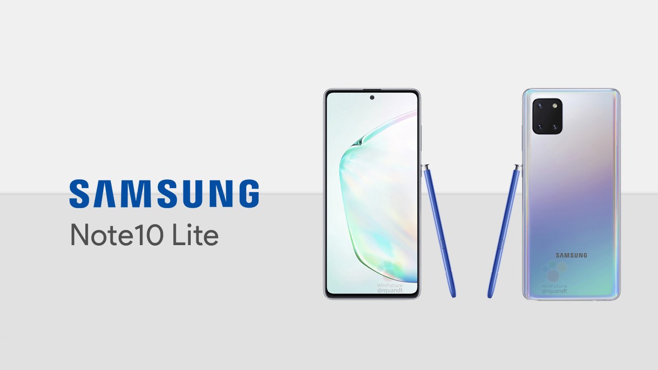 Samsung Galaxy Note 10 Lite з'явився на «живих» фотографіях