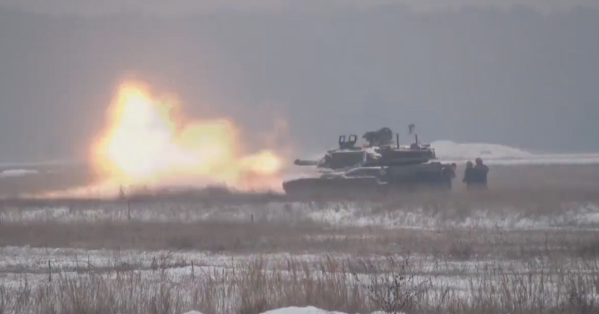 Польша провела первые огневые испытания танков M1 Abrams