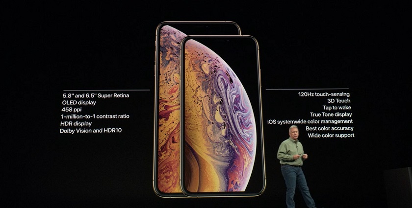 Apple представила новое поколение смартфонов iPhone Xs 