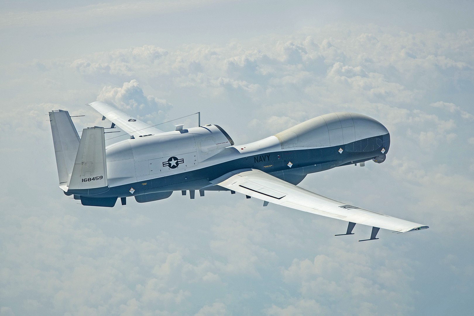 Northrop Grumman prepara l'enorme drone MQ-4C Triton per il primo volo per la Royal Australian Air Force