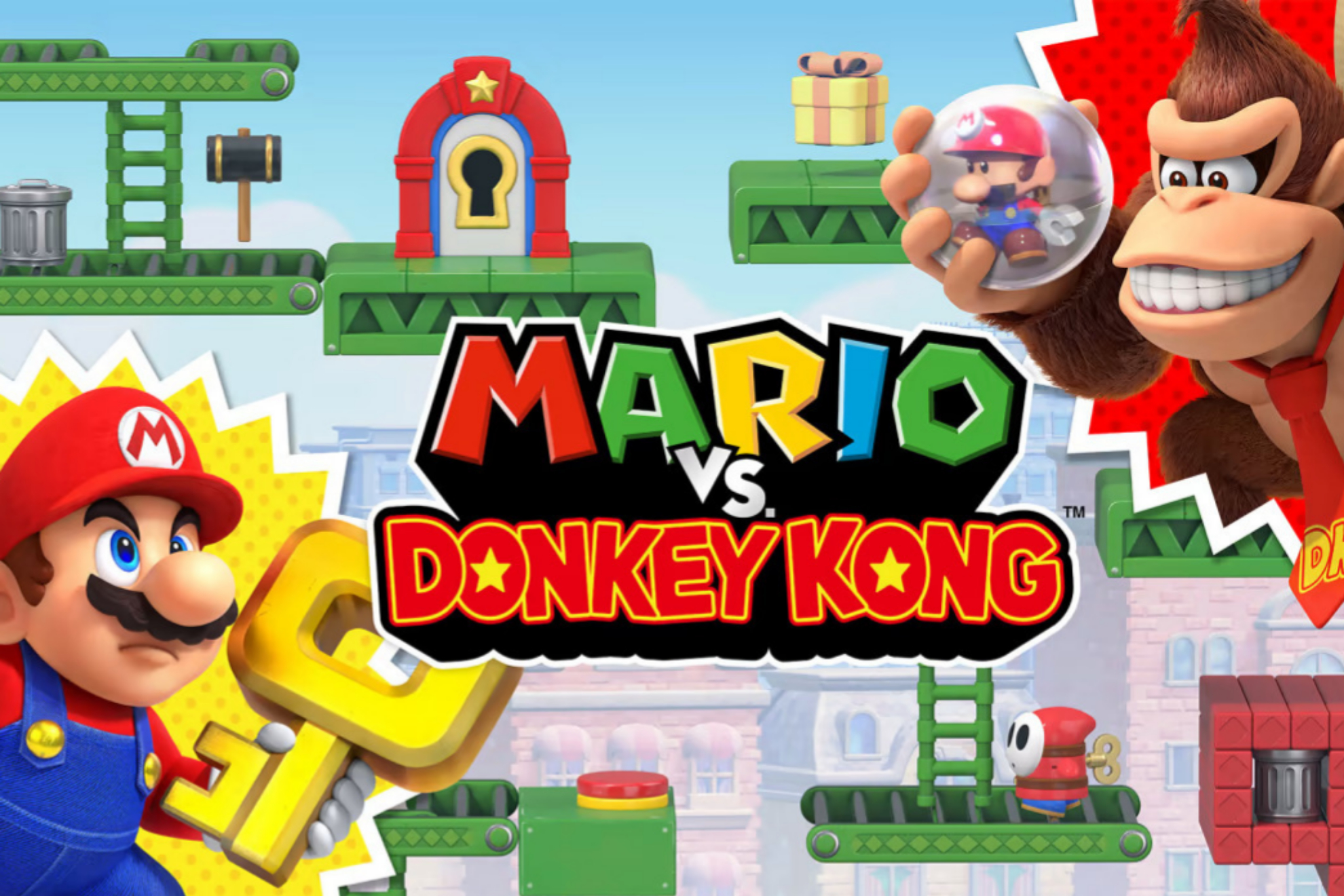 Nyinnspillingen av Mario vs. Donkey Kong lanseres på Nintendo Switch