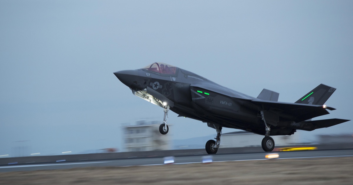 F-35B sustained at least $2.5 million worth of damage during a training flight in Japan