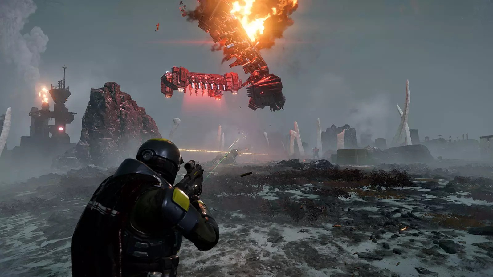 Helldivers 2 community manager says the game may be coming to Xbox, though it may seem unlikely