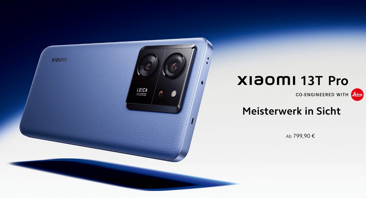 Xiaomi 13T Pro - Dimensity 9200+, 1.5K-дисплей із частотою кадрів 144 Гц, дві 50-МП камери, оптика Leica і захист IP68 за ціною від €800