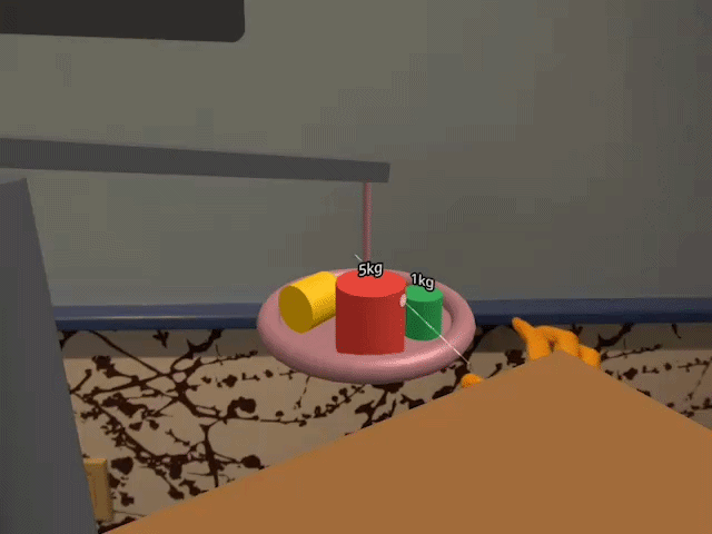 Демонстрація фізики у Vibe Coding XR