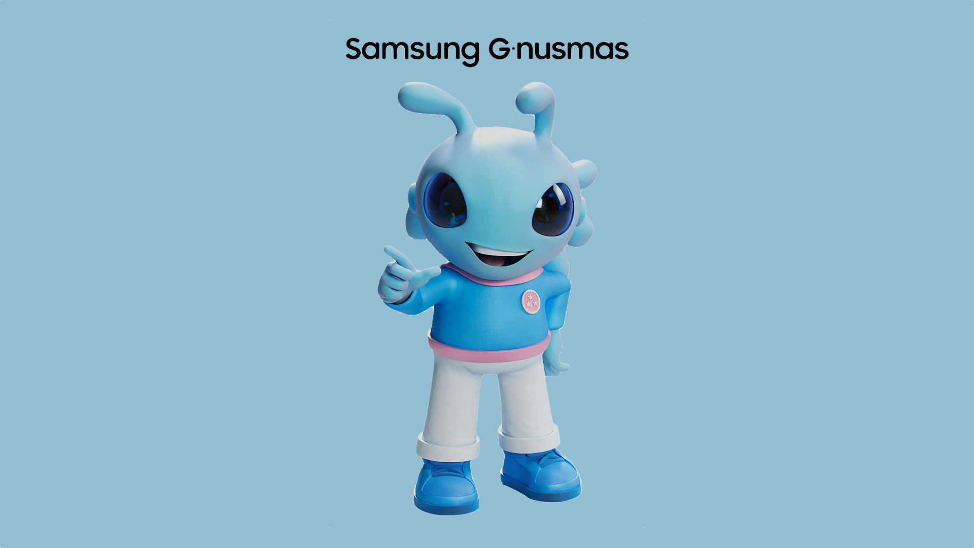 Conoce a Gnusmas, la nueva mascota oficial de Samsung