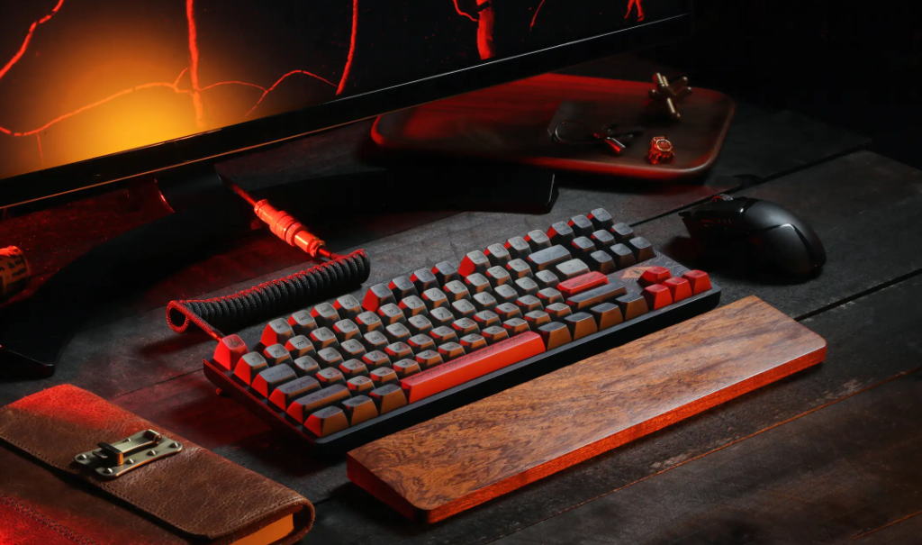 Drop Black Speech Keyboard - Sauron's spectacular black keyboard from The Lord of the Rings for $199