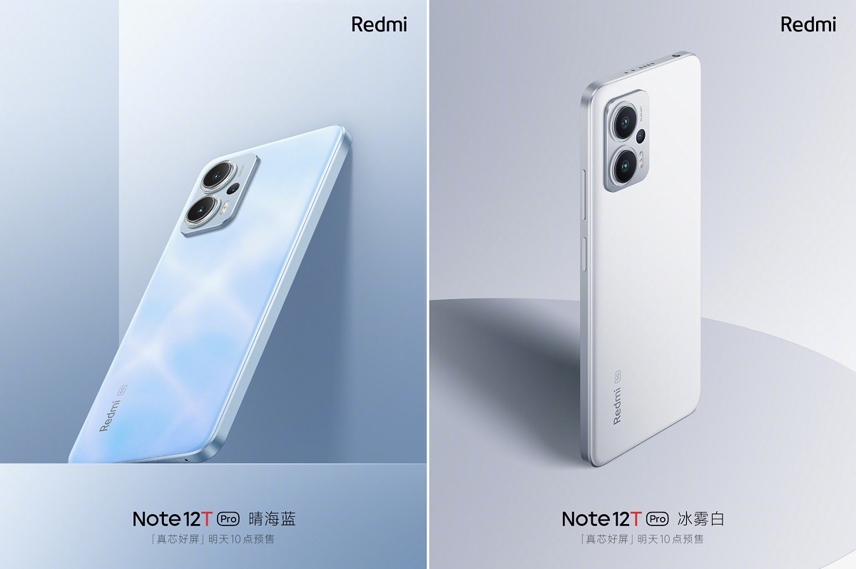 Dimensity 8200-ULTRA, 144Hz LCD-skärm och 64MP kamera - Xiaomi tillkännager Redmi Note 12T Pro
