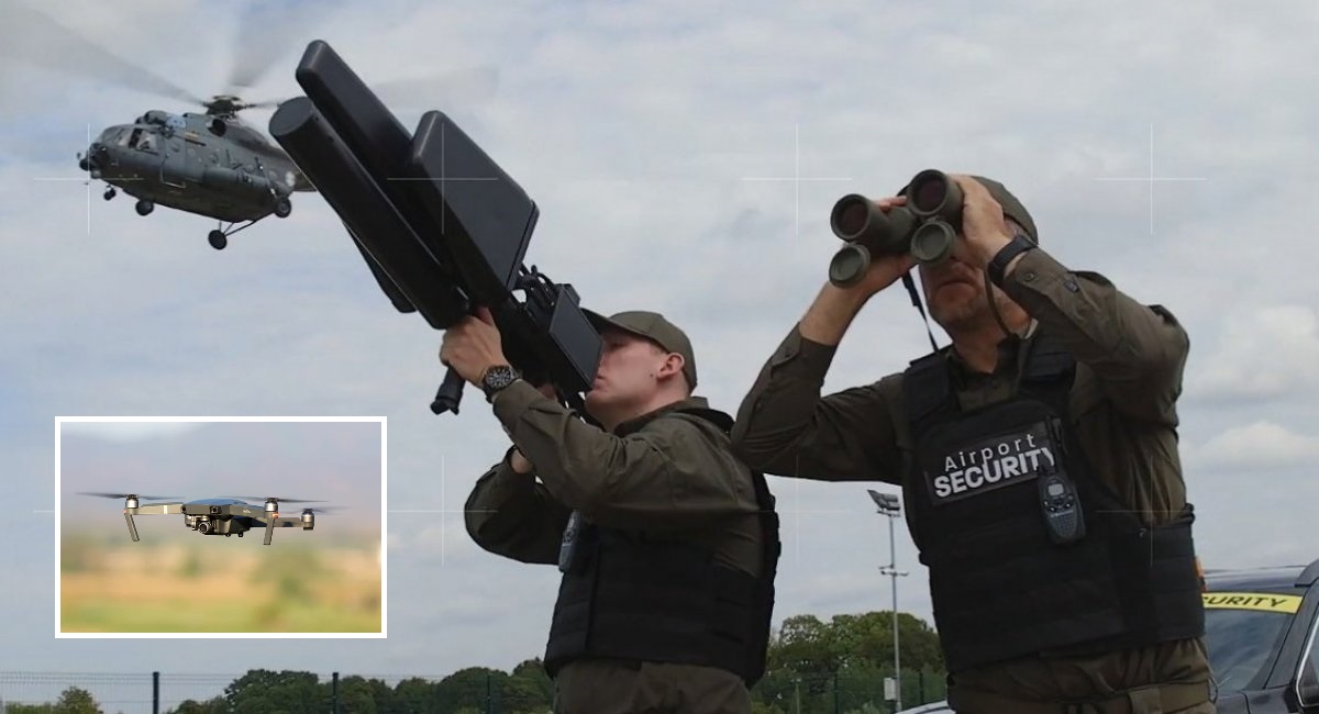 Украинские военные угнали российский квадрокоптер DJI Mavic Pro с помощью системы EDM4S Sky Wiper