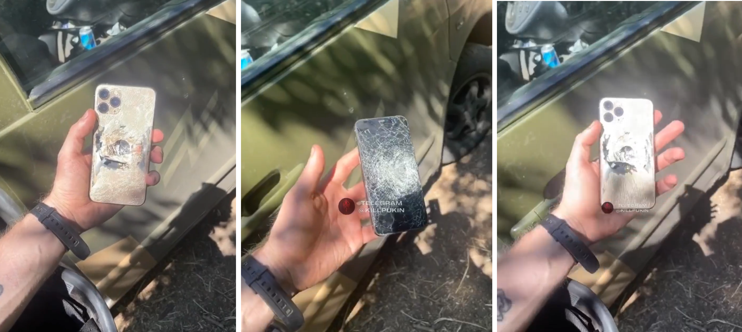 iPhone 11 Pro saved the life of a Ukrainian military man