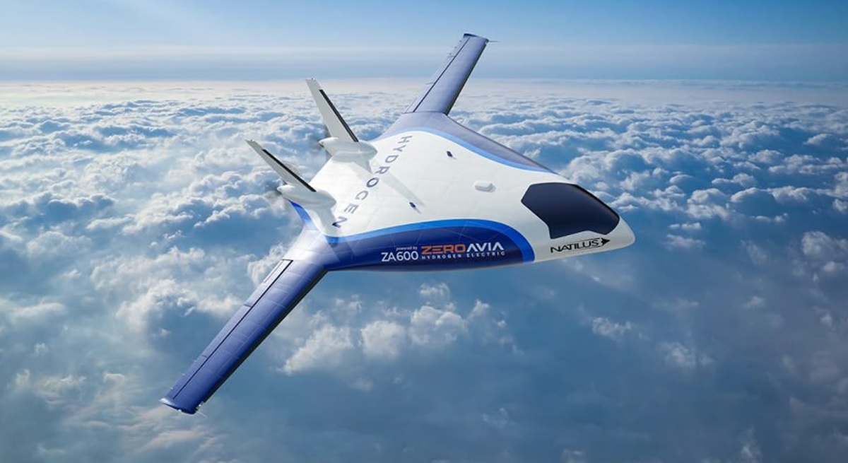 I droni cargo giganti Natilus saranno alimentati da motori a idrogeno con una potenza fino a 2,5 MW