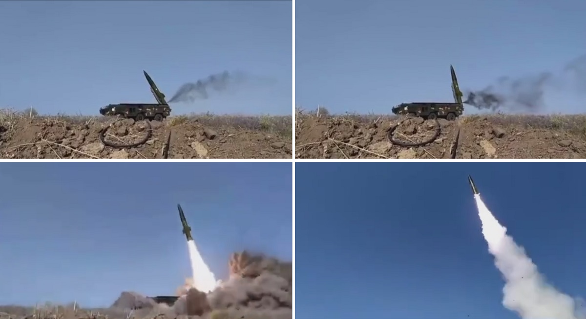 Ukrainische Streitkräfte zeigen seltenes Video des taktischen Raketensystems SS-21 Scarab B