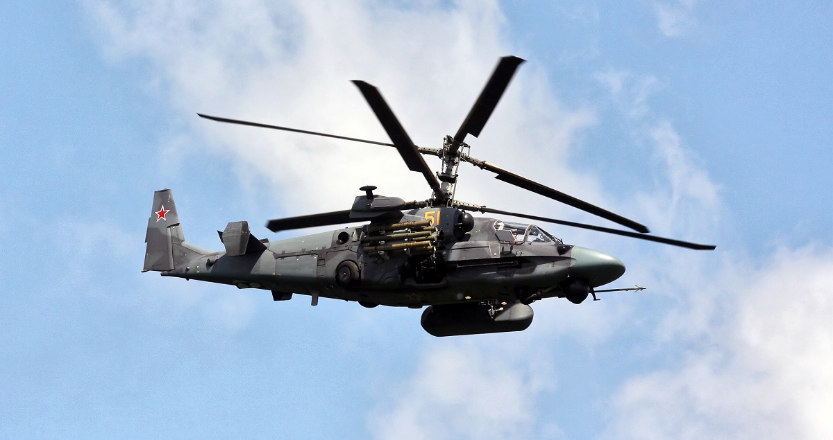 Le forze armate ucraine distruggono quattro elicotteri russi Ka-52 del valore di 64 milioni di dollari in tre giorni