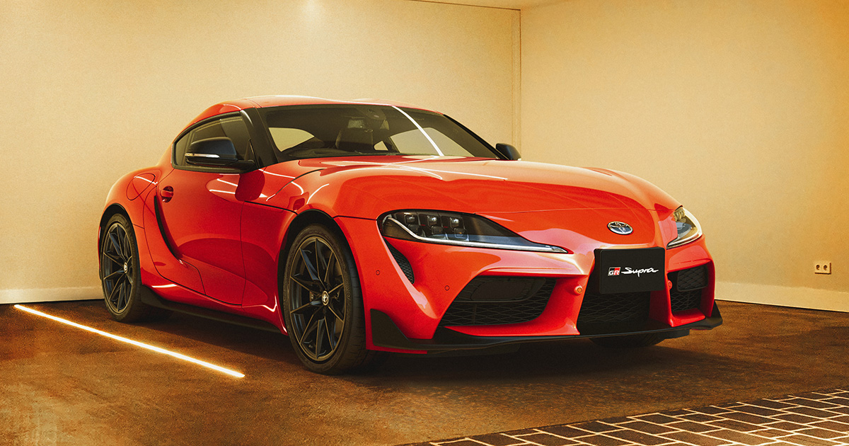 Яскравий акцент на дорогах: Toyota GR Supra у відтінку 'Plasma Orange 100 Edition'